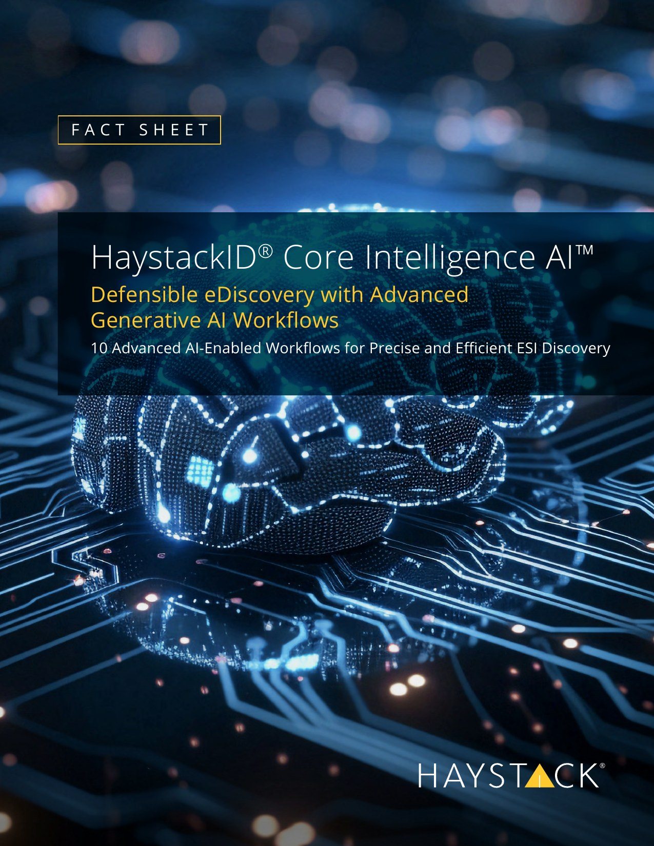 Core Intelligence AI fact sheet cover