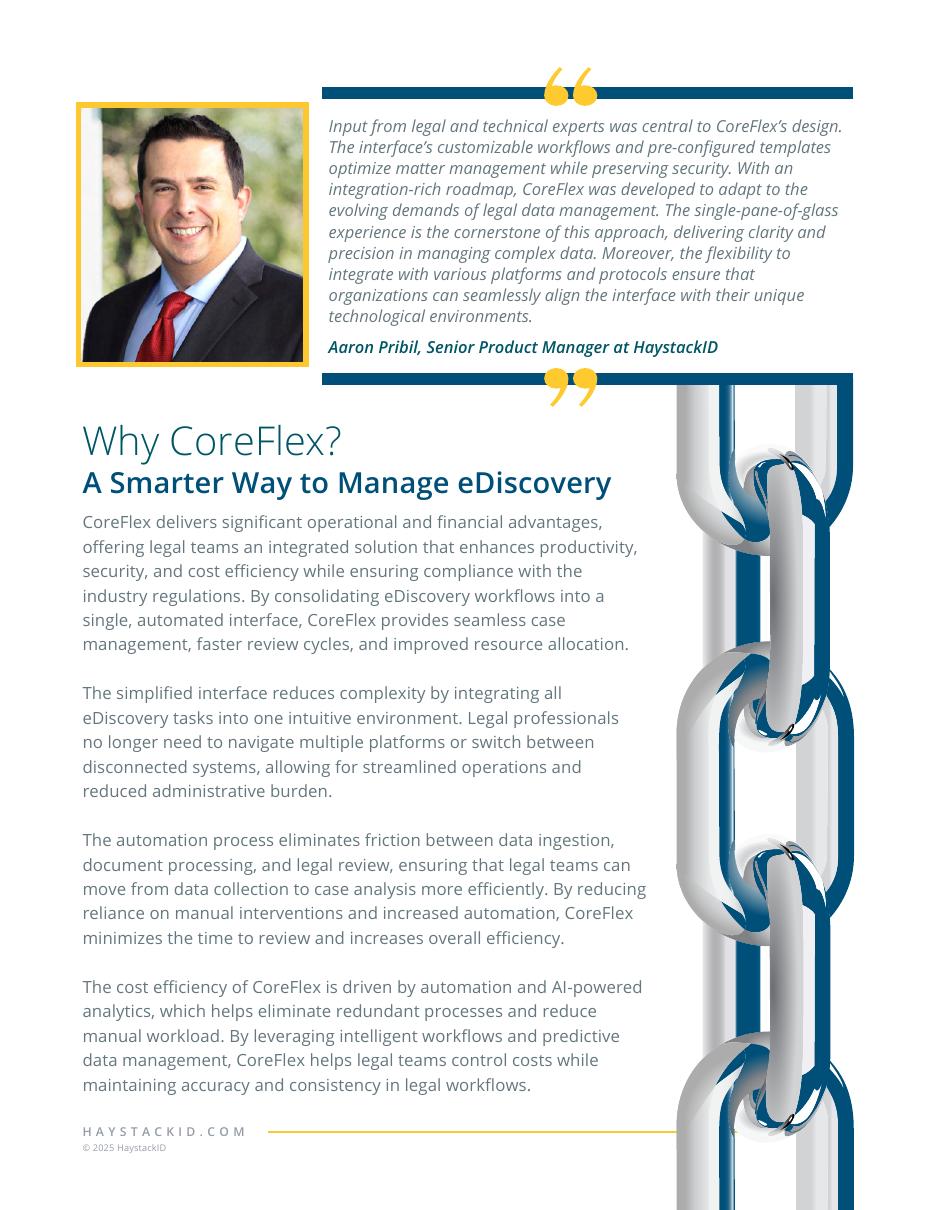 CoreFlex benefits and takeaways